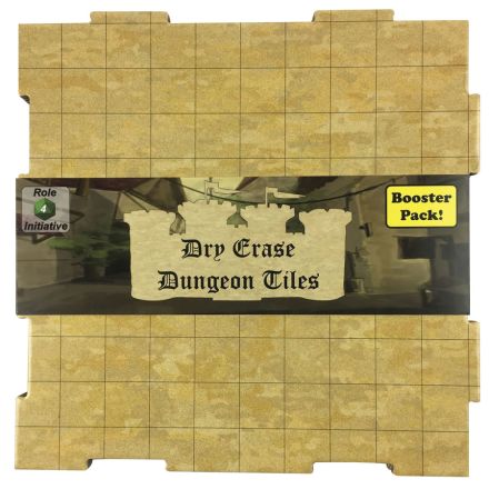 DRY-ERASE DUNGEON TILE BOOSTER EARTHTONE