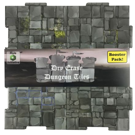 DRY-ERASE DUNGEON TILE BOOSTER GRAYSTONE