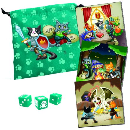 DUNGEON SURVIVAL PACK KITTEN ADVENTURERS