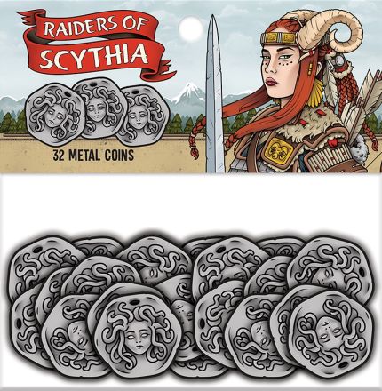 RAIDERS OF SCYTHIA: METAL COINS (32)
