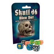SET 8 DADI D6 SKULL