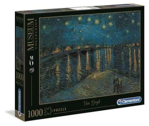 PUZZLE 1000 NOTTE STELLATA SUL RODANO
