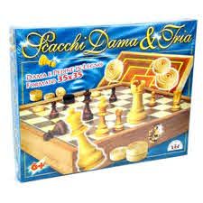 SCACCHIERA + SCACCHI 35X35