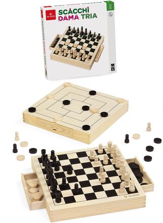 SCACCHI DAMA TRIA