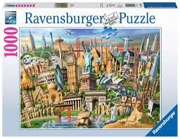 PUZZLE 1000: WORLD LANDMARKS