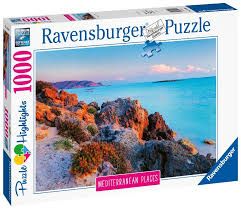 PUZZLE 1000: GRECIA MEDITERRANEA