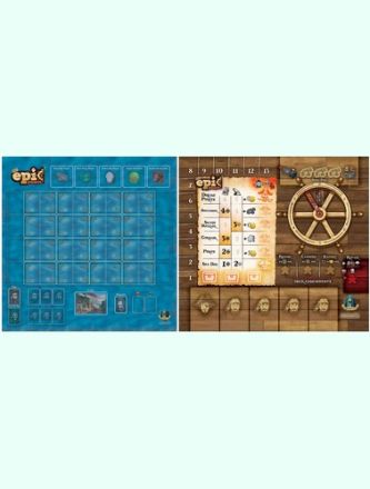TINY EPIC PIRATES: PLAYER MAT SETS
