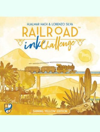 RAILROAD INK CHALLENGE: SHINING YELLOW