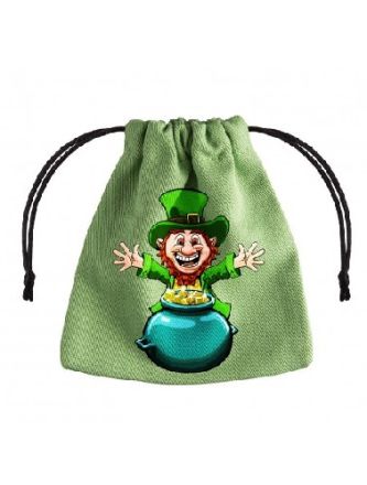 LUCKY GREEN DICE BAG: POT OF GOLD