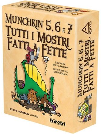 MUNCHKIN 5, 6 E 7 TUTTI I MOSTRI FATTI A FETTE