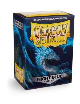 DRAGON SHIELDS PRO MATTE NIGHT BLUE (100)