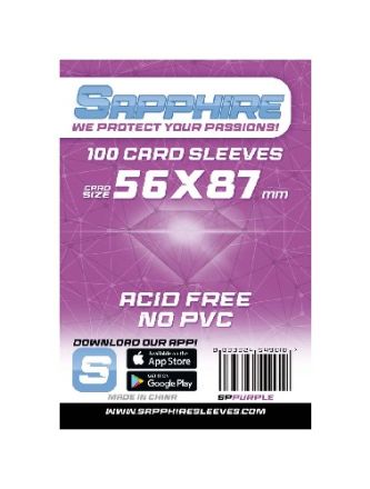 DECK PROT. SAPPHIRE PURPLE (56 X 87)