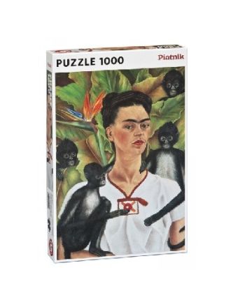 PUZZLE 1000PZ: FRIDA KAHLO - AUTORITRATTO CON SCIMMIE