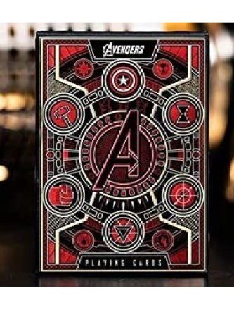 MAZZO CARTE MAGIA AVENGER RED