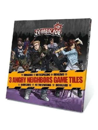 ZOMBICIDE: 3 ANGRY NEIGHBORS GAME TILES