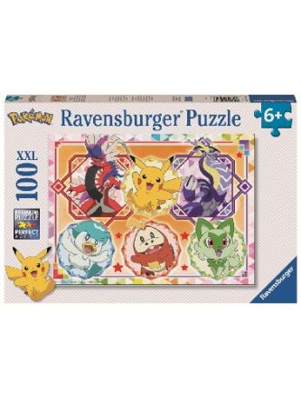 PUZZLE 100 PZ: POKEMON SCARLATTO E VIOLETTO