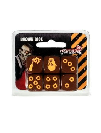 ZOMBICIDE - BROWN DICE