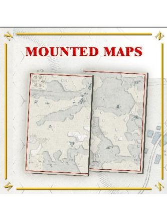 EYLAU 1807: Mounted map