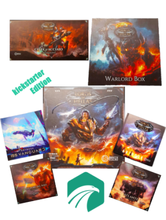 LORD OF HELLAS (ED. KICKSTARTER, ITALIANO, USATO COME NUOVO)