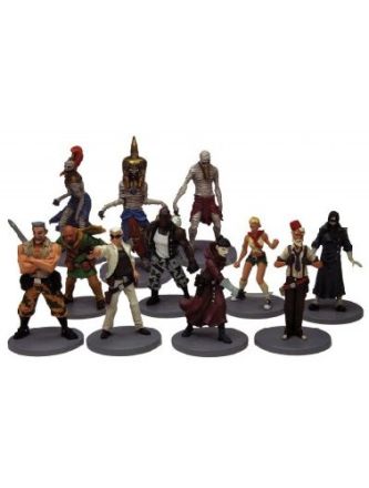 THE ADVENTURERS: THE PYRAMID OF HORUS MINIATURES