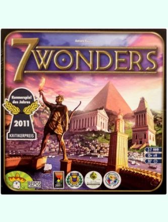 7 WONDERS (1st ed.) (ed.Inglese) (scatola legg. ammaccata) (USATO)