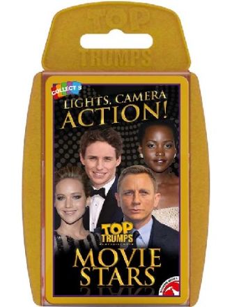 TOP TRUMPS - MOVIE STARS