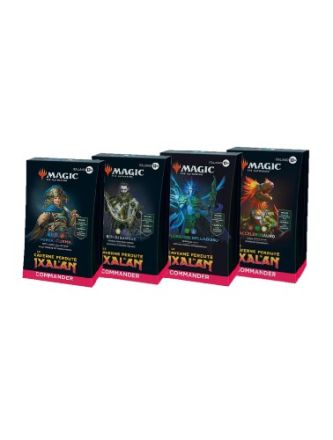 MTG - CAVERNE PERDUTE DI IXALAN - SET COMMANDER (4 MAZZI)