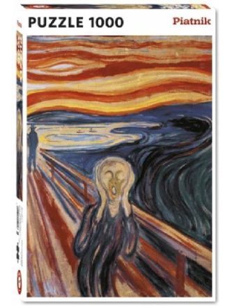 PUZZLE 1000PZ: MUNCH - L'URLO
