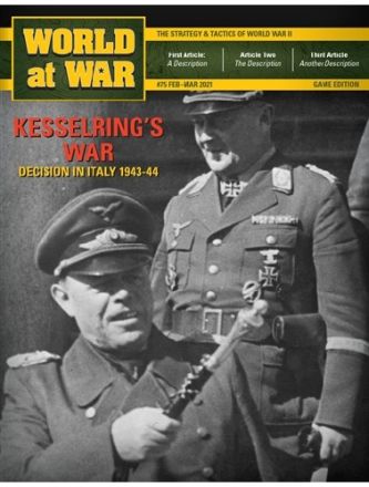 WORLD AT WAR 94: KESSELRING'S WAR