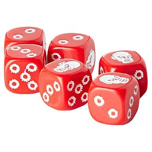 ZBC – ZOMBICIDE RED DICE