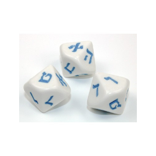 DADO D10 NUMERI EBRAICI