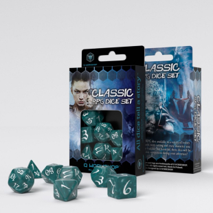 SET 7 DADI AZZURRI/BIANCHI