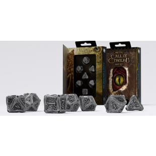 SET 7 DADI METALLICI CALL OF CTHULHU