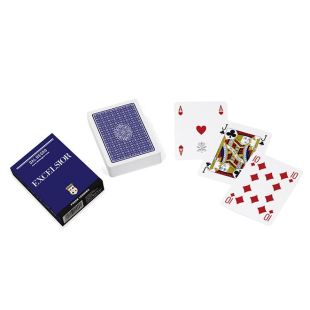 CARTE POKER EXCELSIOR BLU