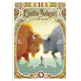 EMILIO SALGARI E I DUE BISONTI
