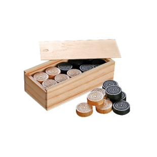 SET PEDINE DAMA 30 mm
