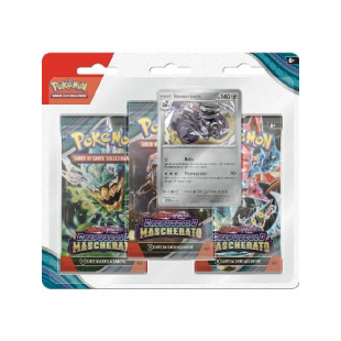 POKEMON - BLISTER 3 BUSTE CREPUSCOLO MASCHERATO
