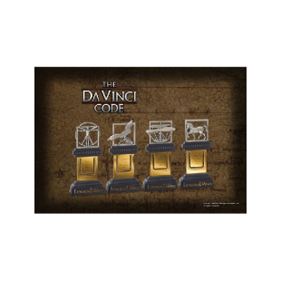SET SEGNALIBRO IL METALLO DA VINCI CODE