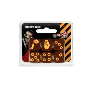 ZOMBICIDE - BROWN DICE