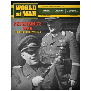 WORLD AT WAR 94: KESSELRING'S WAR