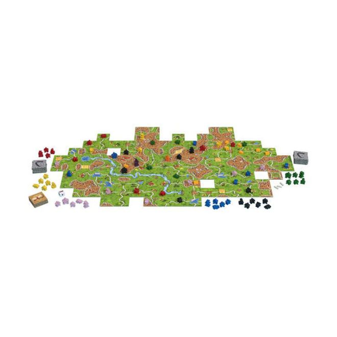 Asmodee – Carcassonne – Gioco Da Tavolo Di Strategia – Espansione Torre Inclusa – Da 2 A 5 Giocatori - 5