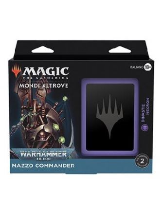 MTG COMMANDER WARHAMMER 40K - DECK DINASTIE NECRON (ITA)