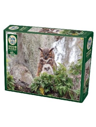 GREAT HORNED HOWL (1000 PEZZI)