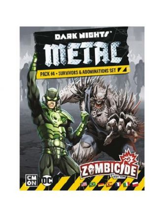 ZOMBICIDE, 2A ED. - DARK NIGHTS: METAL PACK 4