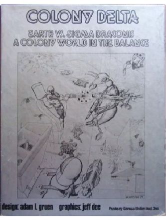 COLONY DELTA: EARTH VS. SIGMA DRACONIS (SCATOLA LEGG. AMMACCATA)