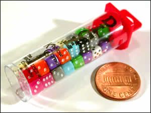 TUBO 30 DADI 5 MM. OPACHI ASSORTITI