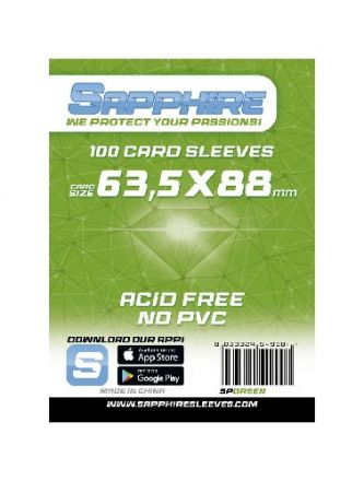 DECK PROT. SAPPHIRE GREEN (63,5 X 88)