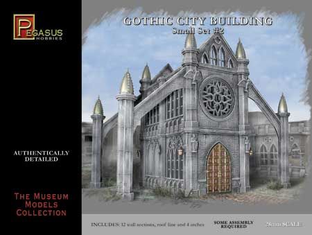GOTHIC CITY BUILDING SMALL SET 2