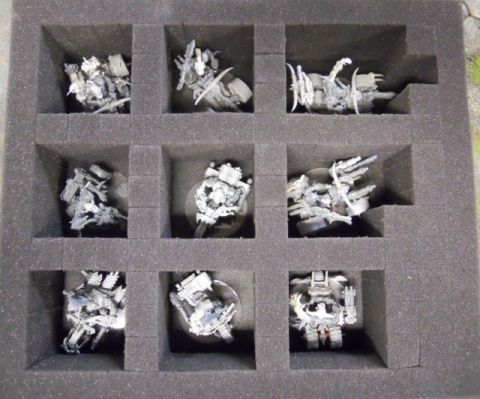 3' DOUBLE WIDE FOAM TRAY