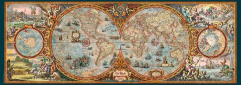 PUZZLE 6000: HEMISPHERE MAP